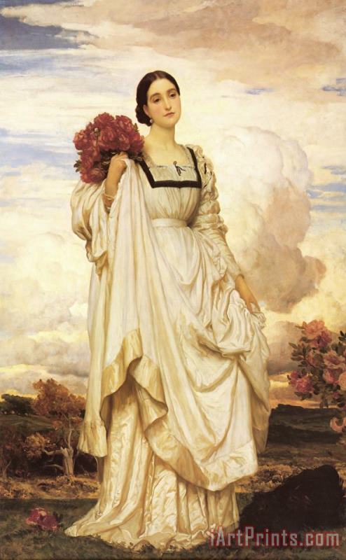 Lord Frederick Leighton The Countess Brownlow Art Painting