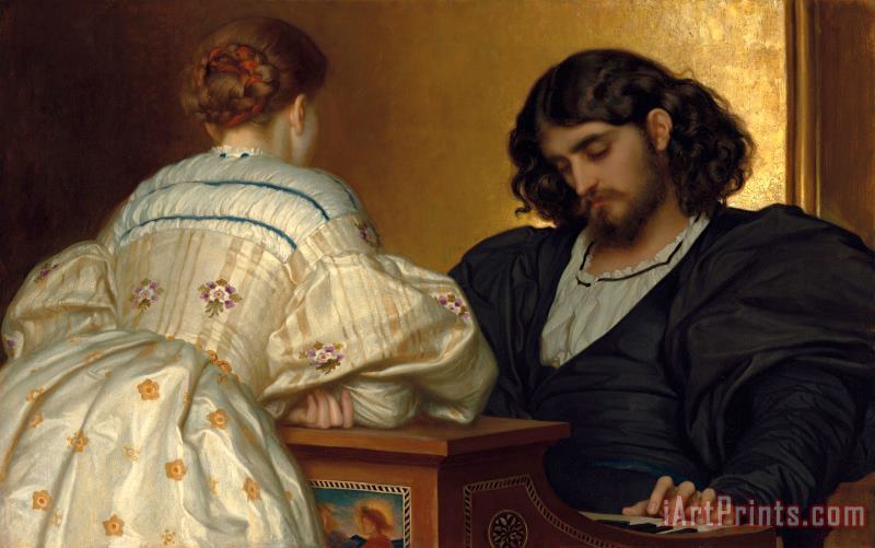 Lord Frederick Leighton The Golden Hours Art Print