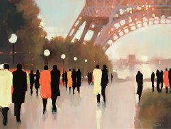Lorraine Christie Paris Remembered painting