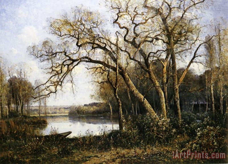 Louis Aime Japy Springtime Art Painting