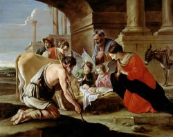 Louis Le Nain The Adoration of the Shepherds painting