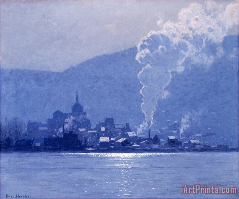 A Puff of Steam painting - Lowell Birge Harrison A Puff of Steam Art Print
