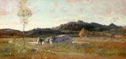 Luigi Loir Summer Landscape painting