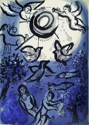 Marc Chagall Bible Creation painting Marc Chagall Bible Creation painting