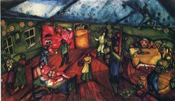 Marc Chagall Birth 1912 painting