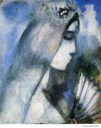 Marc Chagall Bride with a Fan 1911