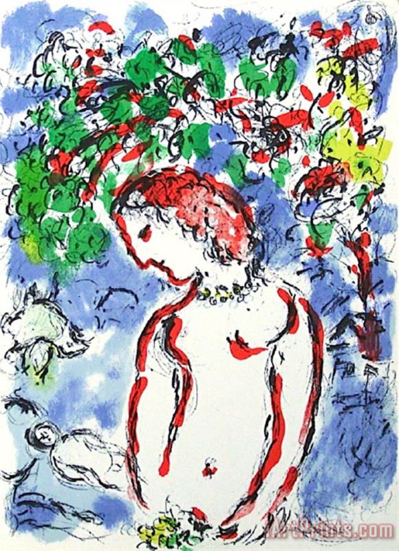 Dlm Jour De Printemps painting - Marc Chagall Dlm Jour De Printemps Art Print