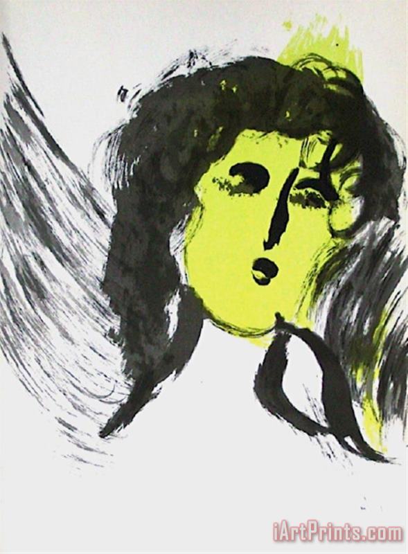 La Bible Lange painting - Marc Chagall La Bible Lange Art Print