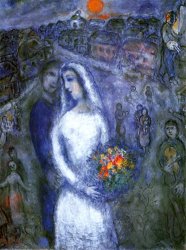 Marc Chagall Le Couple painting