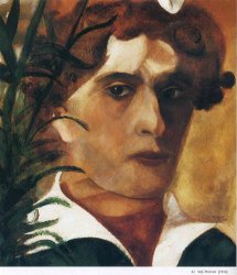 Marc Chagall Self Portrait 1914 painting