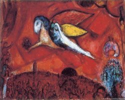 Marc Chagall Study to Song of Songs Iv 1958 4