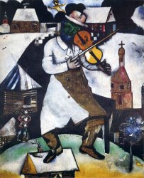 Marc Chagall The Fiddler 1913