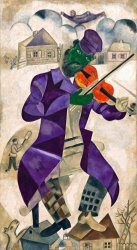 Marc Chagall The Green Violinist 1924