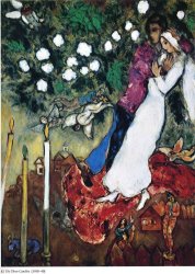Marc Chagall The Three Candles 1940