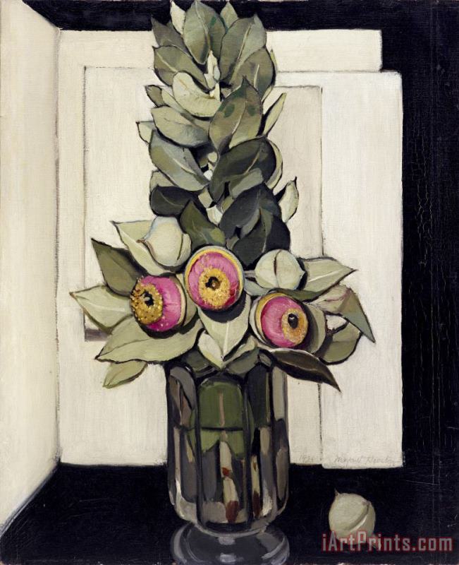 Margaret Preston Western Australian Gum Blossom Art Painting