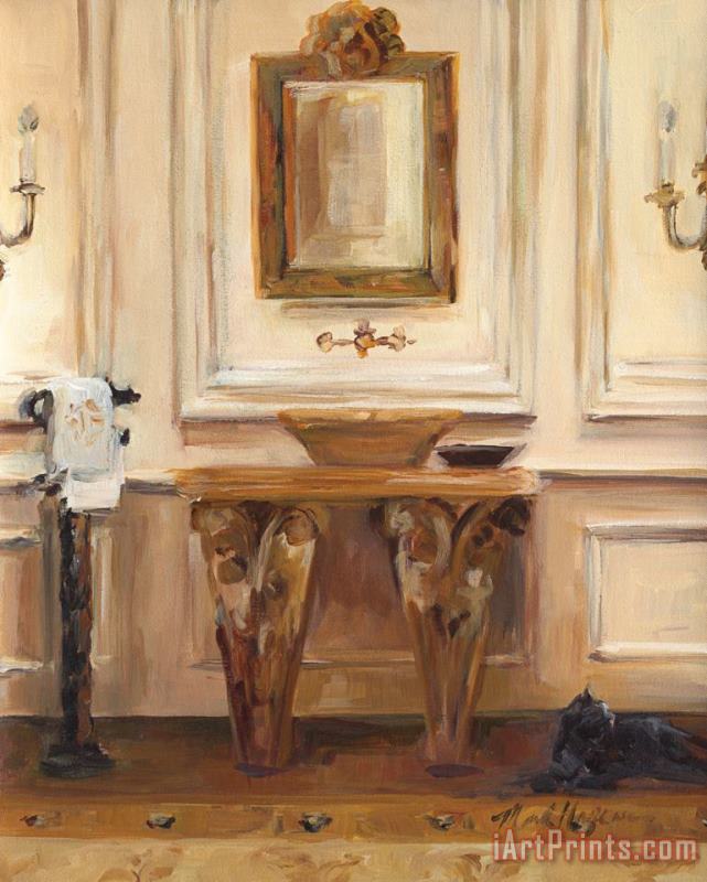 Marilyn Hageman Classical Bath I Art Painting