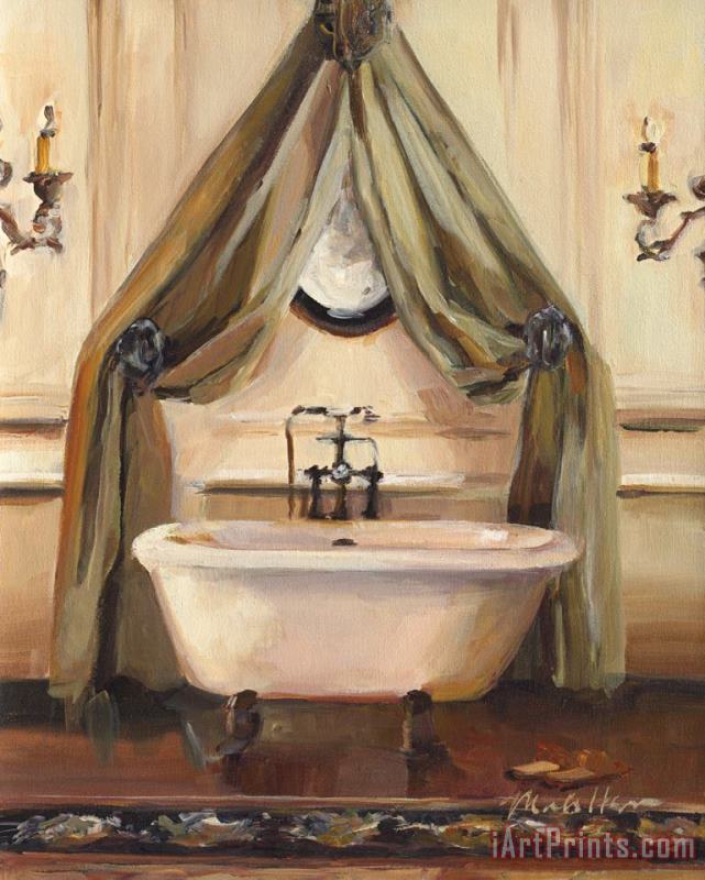 Marilyn Hageman Classical Bath II Art Painting