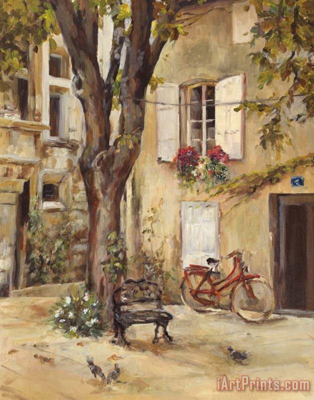 Provence Village I painting - Marilyn Hageman Provence Village I Art Print