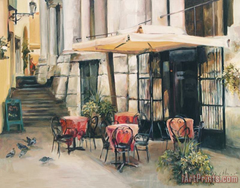 Wine Cellar in Vicenza painting - Marilyn Hageman Wine Cellar in Vicenza Art Print