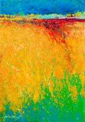 Marion Rose Abstract Landscape 1 painting
