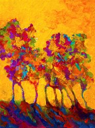 Marion Rose Abstract Landscape 3