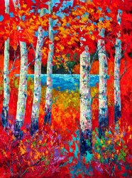 Marion Rose Autumn Lyrics painting