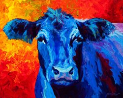Marion Rose Blue Cow II