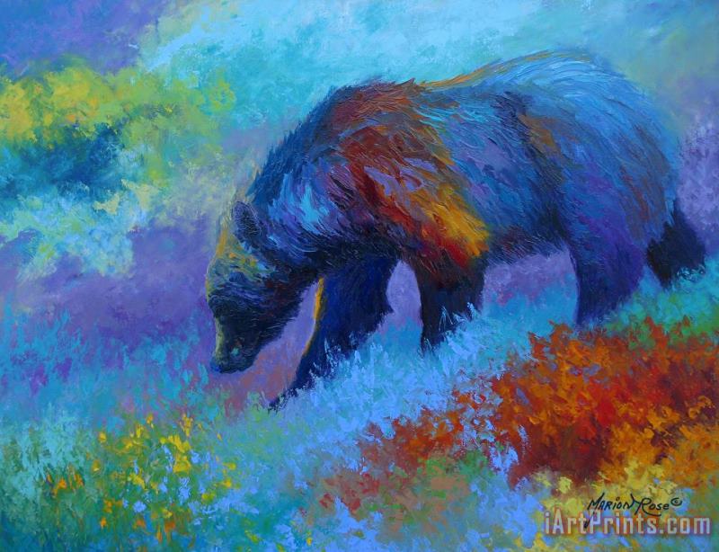 Marion Rose Denali Grizzly Bear Art Painting
