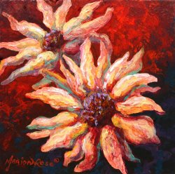 Marion Rose Floral Mini painting