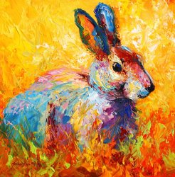 Marion Rose Forest Bunny