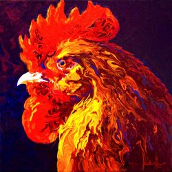 Marion Rose Jewel painting