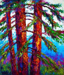 Marion Rose Sequoia painting
