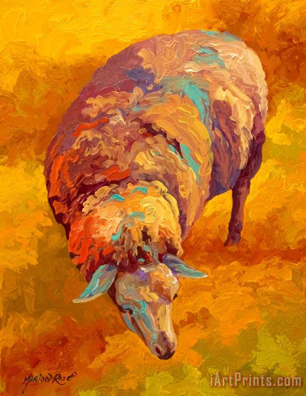 Marion Rose Sheepish Art Painting