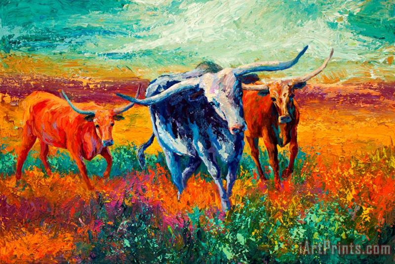 Marion Rose When The Cows Come Home Art Print