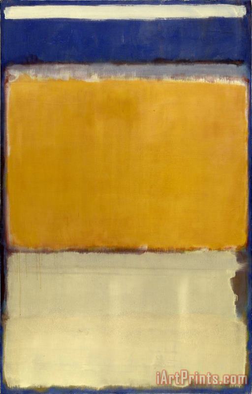 Mark Rothko No. 10. 1950 Art Painting