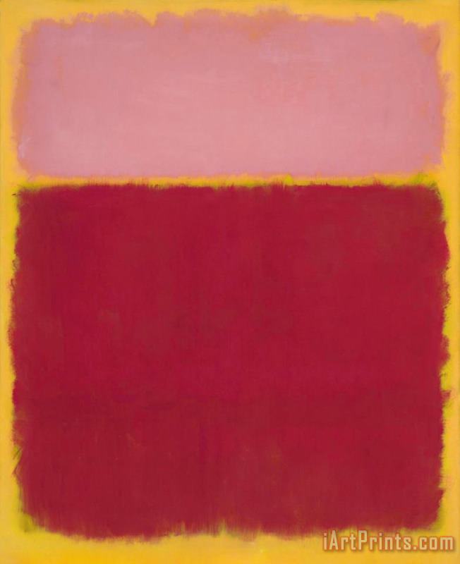 Mark Rothko No. 17, 1961 Art Painting