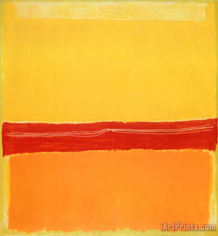 Mark Rothko Number 5 Art Painting