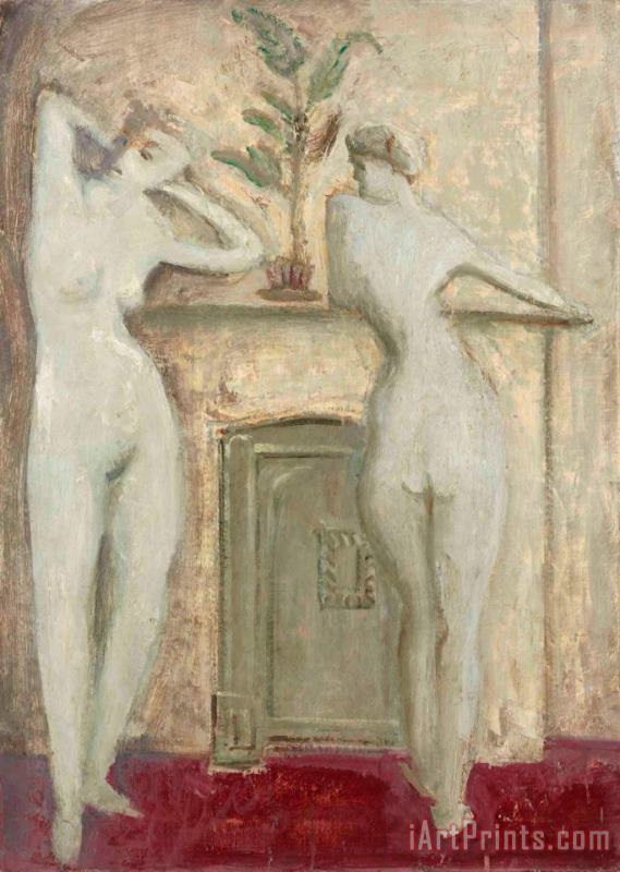 Mark Rothko Untitled (standing Figures), 1930 Art Painting