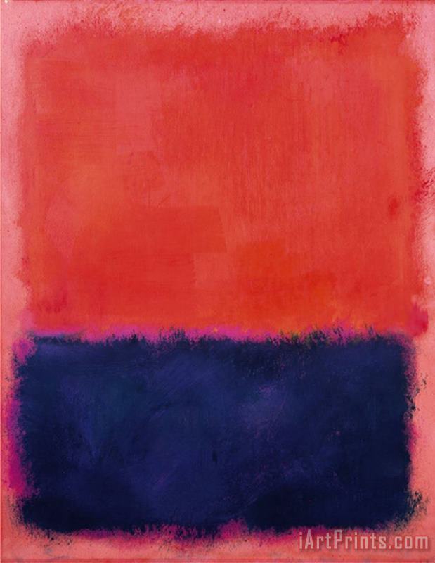 Untitled 1960 61 painting - Mark Rothko Untitled 1960 61 Art Print