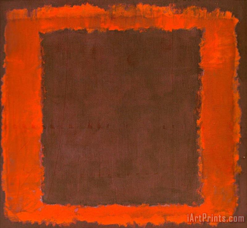 Mark Rothko Untitled Mural for End Wall Art Print