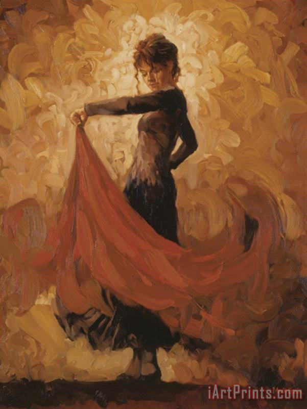 Mark Spain Flamenco I Art Print