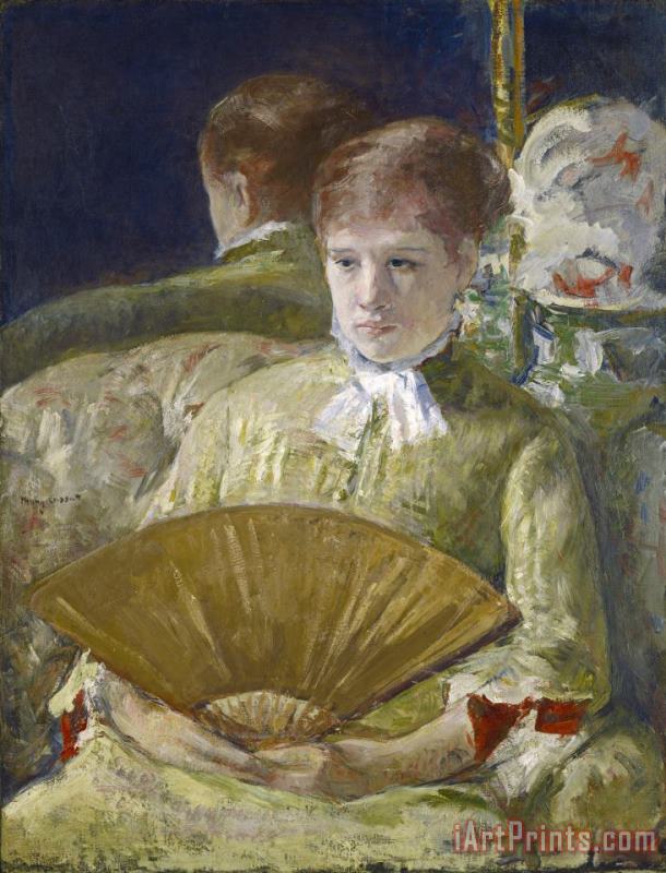 Mary Cassatt Miss Mary Ellison Art Painting