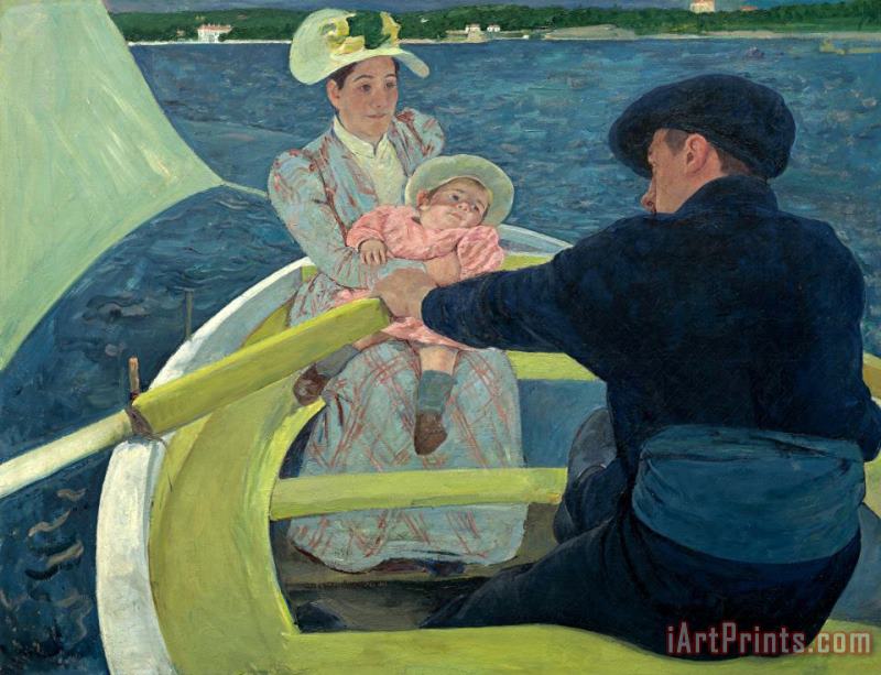 Mary Cassatt The Boating Party Art Painting