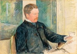 Mary Stevenson Cassatt Portrait of Alexander J. Cassatt painting