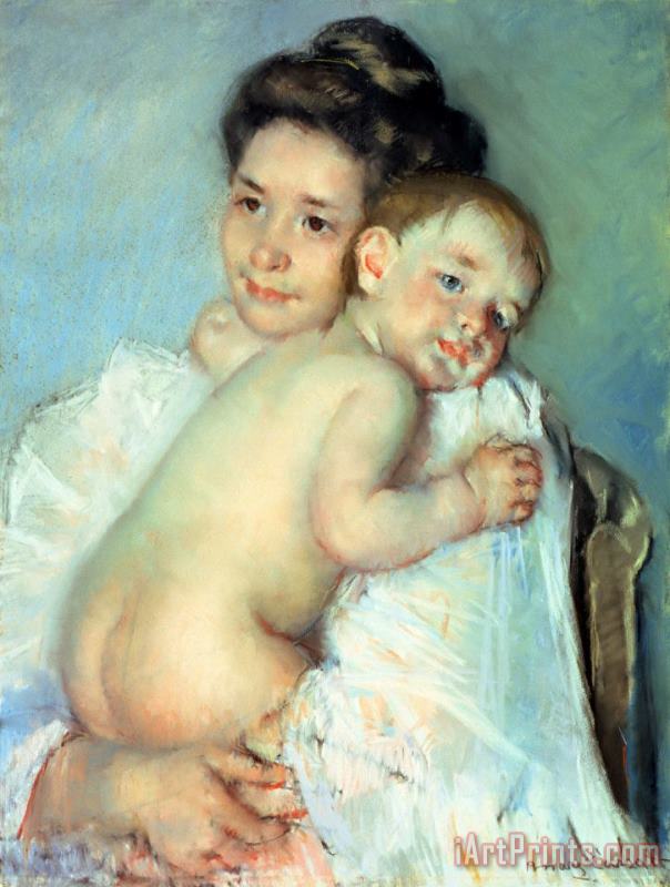 Mary Stevenson Cassatt The Young Mother Art Print