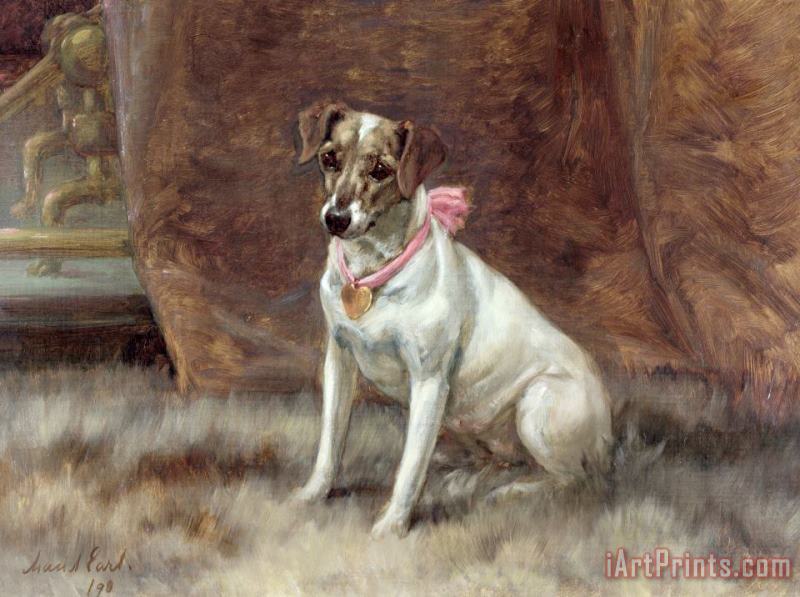 Maud Earl The Pink Bow Art Painting