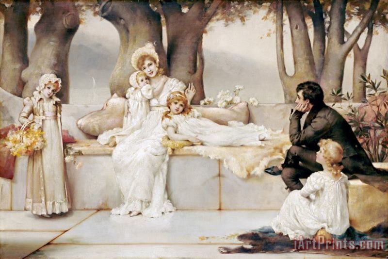 And They Lived Happily Ever After painting - Maude Goodman And They Lived Happily Ever After Art Print