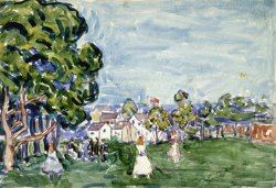 Maurice Brazil Prendergast Summer Day, New England painting
