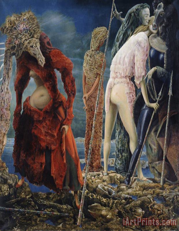 The Antipope painting - Max Ernst The Antipope Art Print