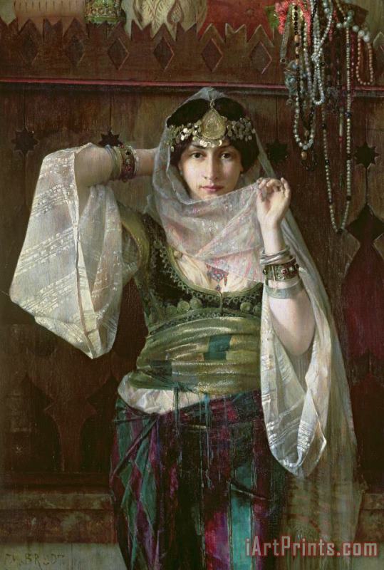 Max Ferdinand Bredt The Queen Of The Harem Art Painting